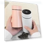 Smart Temperature Display Thermos Bottle — Beverage Warmers, JR-Studio