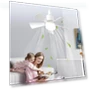 Modern Ceiling Light with Fan — Ceiling Fans, AI Supermarket