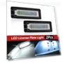 2x 18 SMD CANBUS White LED License Plate Light — License Plate, Modern Home Furnishing