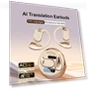AI Translation Wireless Earbuds — Language Translators, Junmaocun
