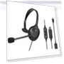 USB Mono Headset with Noise Cancelling Microphone — Microphones, Audio Technica