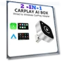 2 in1 Wired to Wireless CarPlay Android Auto Adapter — Stereo Receivers, AutoSphere
