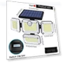 Solar Light Outdoor LED Integrated Super Bright Motion Sensor — Outdoor Security & Flood Lighting, AutoSphere