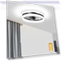 Low Profile Ceiling Fan with Lights and Remote — Ceiling Fan Wall Controls, VOLISUN