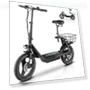 Peak 1200W Electric Scooter with Seat — Push Scooters, Caroma