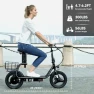 Peak 1200W Electric Scooter with Seat — Electric Scooter, Caroma