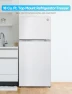 Top Mount Refrigerator with Ice Maker, Commercial Cool