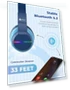 Kids Bluetooth Headphones with LED Lights — Over-Ear Headphones, iClever