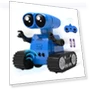 Rechargeable RC Robot with Gesture Sensing — Interactive Figures & Robots, SEFCVTC