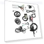 Controller S866 Panel with Headlight, Taillight, Throttle, and Brake Lever Kit — Brake Controls, 3CZY