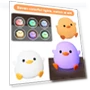 Silicone Duck Night Light — Night Lights, Chic Home