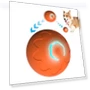 Interactive LED Rolling Ball for Cats — Cat Playthings, VTyodasa