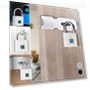 Portable Smart Fingerprint Padlock — Luggage Locks, weicheng