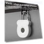 USB Charging Smart Padlock — Luggage Locks, zhusong