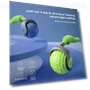 Automatic Interactive Rolling Ball Toy with Faux Tail — Cat Playthings, inWangix