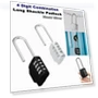 4 Digit Password Code Cabinet For Luggage Combination Smart Lock — Luggage Locks, Haixuelec