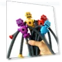 Telescopic Fidget Tube Toy — Stress Relievers, Three Body