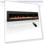 Electric Fireplace Wall Mounted & Recessed — Heaters, HOMTHING