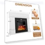 Electric Fireplace with Mantel — Electric Heating Solutions, oneinmil