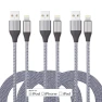 Lightning Cable (3 Pack 10 Foot), FEEL2NICE