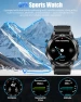 Military Smart Watch with GPS, PODOEIL