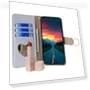 Magnetic Phone Case Zipper Purse Stand Crossbody Cover with Chain Lanyard — Smartwatch Protectors, Smartwatch 2025