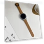 Universal Magnetic Buckle Genuine Cow Leather Watch Strap — Bands, Smartwatch 2025