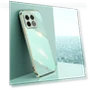 Anti-scratch TPU Phone Case with Electroplating Full Camera Lens Protection — Screen Protectors, XINLI