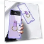 Finger Ring Design Airbag Anti-fall TPU Transparent Phone Case with Stylus Pen — Screen Protectors, Smartwatch 2025
