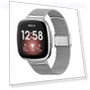 Stainless Steel Milanese Adjustable Wrist Strap — Bands, Smartwatch 2025