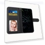 Stitching PU Leather Wallet Case with Hands-Free Stand — Flip Cases, Smartwatch 2025