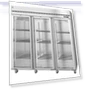 Three Section Commercial Glass Door Refrigerator — Mini Fridges, Hoshizaki