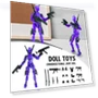 3D Printed Titan Robot Mobile Doll Set — Dolls & Figures, Ren Sexy Toy