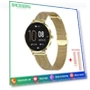 Ultra-Thin Fashionable Women's Smartwatch with AMOLED Display and Health Monitor — Wearable Accessories, SACOSDING