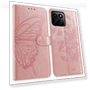Butterfly Imprinted Wallet Stand Flip Phone Cover with Strap — Flip Cases, Smartwatch 2025