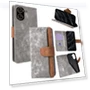 RFID Blocking Color Splicing PU Leather Wallet Phone Cover — Smartwatch Protectors, Smartwatch 2025