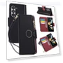 Zipper Wallet Leather Phone Cover with Wrist Strap — Flip Cases, Smartwatch 2025