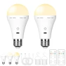 Rechargeable Light Bulb With Remote Control, BOBOPAI