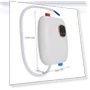 Instant Water Heater with Touch Screen — Towel Warmers, Modern Home Furnishing