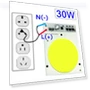 Smart IC LED Chip Spotlight — Spotlights, Zhen Qin Global