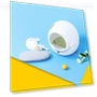 Automatic Self-Cleaning Enclosed Cat Litter Box — Waste Bins, Decor Dream