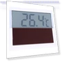 Solar Powered Aquarium Thermometer with LED Display — Thermometers, Health & Beauty PRODUCT