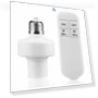 Wireless Remote Control Light Bulb Socket Smart Switch — Outlet Switches, SaiMili Light
