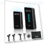 Mini Wireless Lavalier Microphone System with OLED Screen — Wireless Systems, Boya