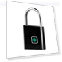 Smart Fingerprint Padlock — Biometric Security, Meterk
