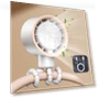 Smart Oscillating Stroller Fan — Stroller Fans, Sugar In