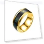 Smart Temperature, Mood, Emotion Stainless Steel Ring — Smart Rings, SILVERHOO
