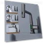 Digital Display Pull-out Lift Mixer Tap — Sink Faucets & Parts, SUN LL