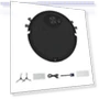 Mini Vacuum, Sweeping Robot — Smart Cleaning Robots, TOP-MALL-001