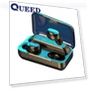 Bluetooth Headset with Touch Screen and Digital Display — Audio Gear, QUEED